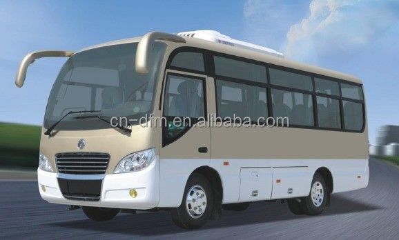 Dongfeng Coaster 30 Seater Bus with Euro 4 Emission Standard and 3000kg Curb Weight