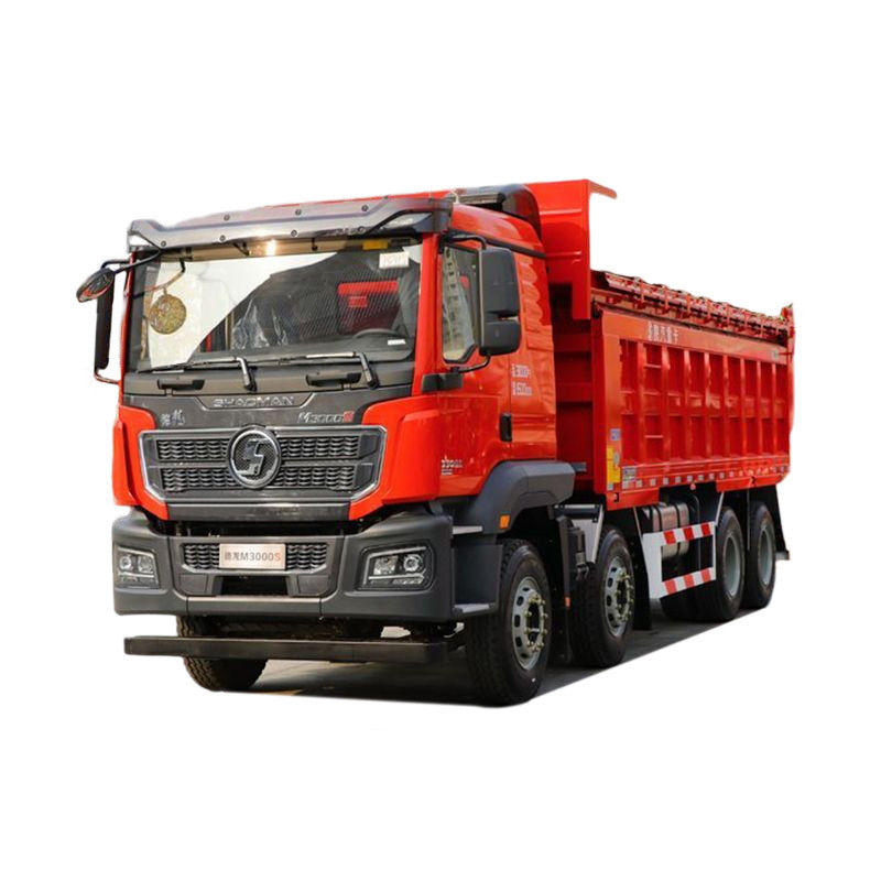 350hp 8x4 6.8m Shacman Dump Tipper Truck with 12 Tires and Euro 2 Emission Standard