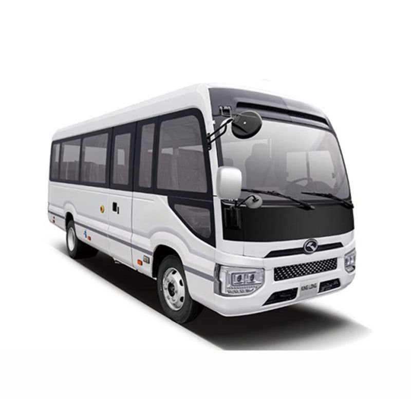 Luxury Diesel Engine 19 Seats Mini Bus Coaster Bus with and Curb Weight of 4100kg
