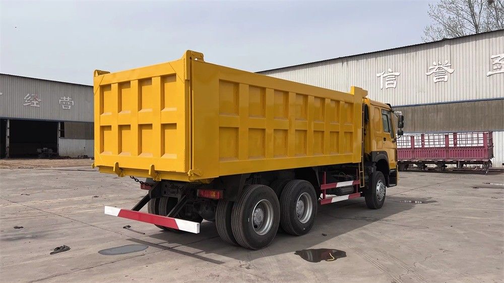 6X4 Wheel Drive SINOTRUK Howo Mining 20 Ton 25 Ton 371hp Tipper Truck Used Dump Truck