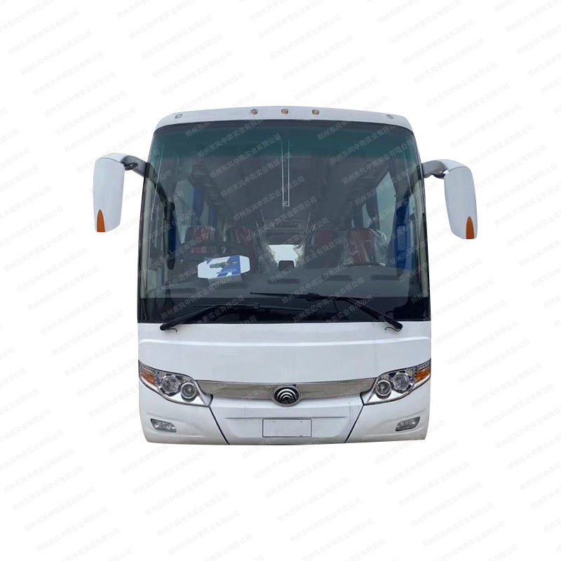 Good Condition Luxury LHD Used Coach Bus with Manual Transmission and 11/13 Springs