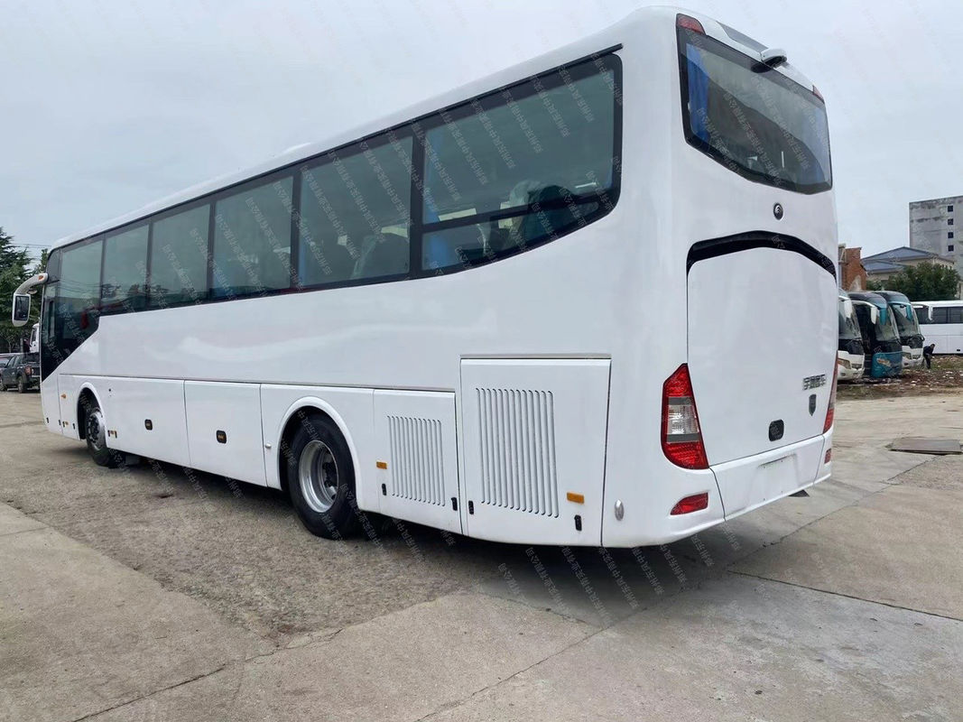 Good Condition Luxury LHD Used Coach Bus with Manual Transmission and 11/13 Springs