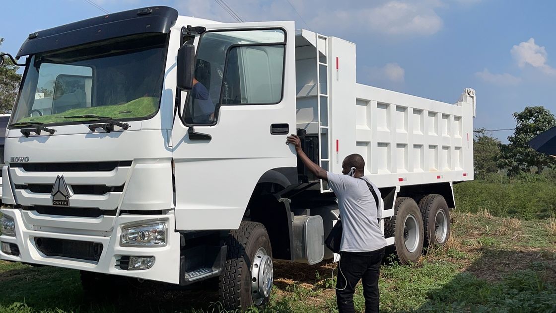 Used Sinotruk Howo Lhd Rhd 6*4 10 Wheels 371hp 336hp Dump Tipper Truck With No Rear Camera