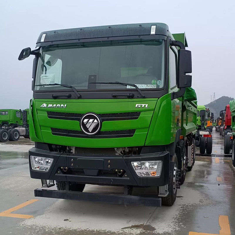 Used 8x4 12 Wheels 430hp Foton Dump Truck 12 Forward Shift Driving Diesel Tipper Truck