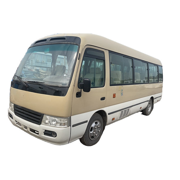 Good Condition LHD Diesel Coaster Bus with 2.4T Displacement and 19 Seat Capacity