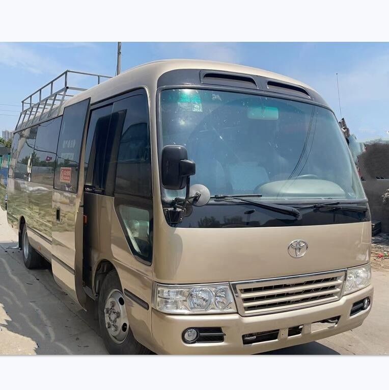 15B-FT Engine and 4 6L Engine Capacity TOYO TA 23 to 29 Seats Used Coaster Bus