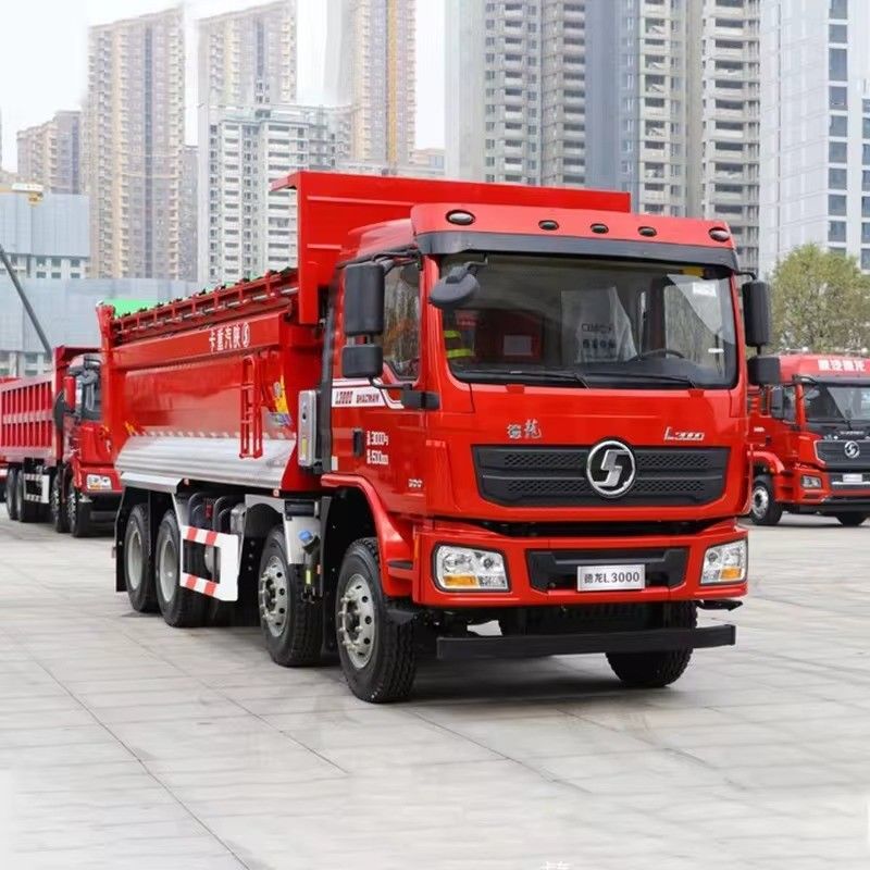 Left-Hand Driving 30cbm Tipper Truck Used Dump Truck Shacman F3000 8*4 12 Wheel Euro 2