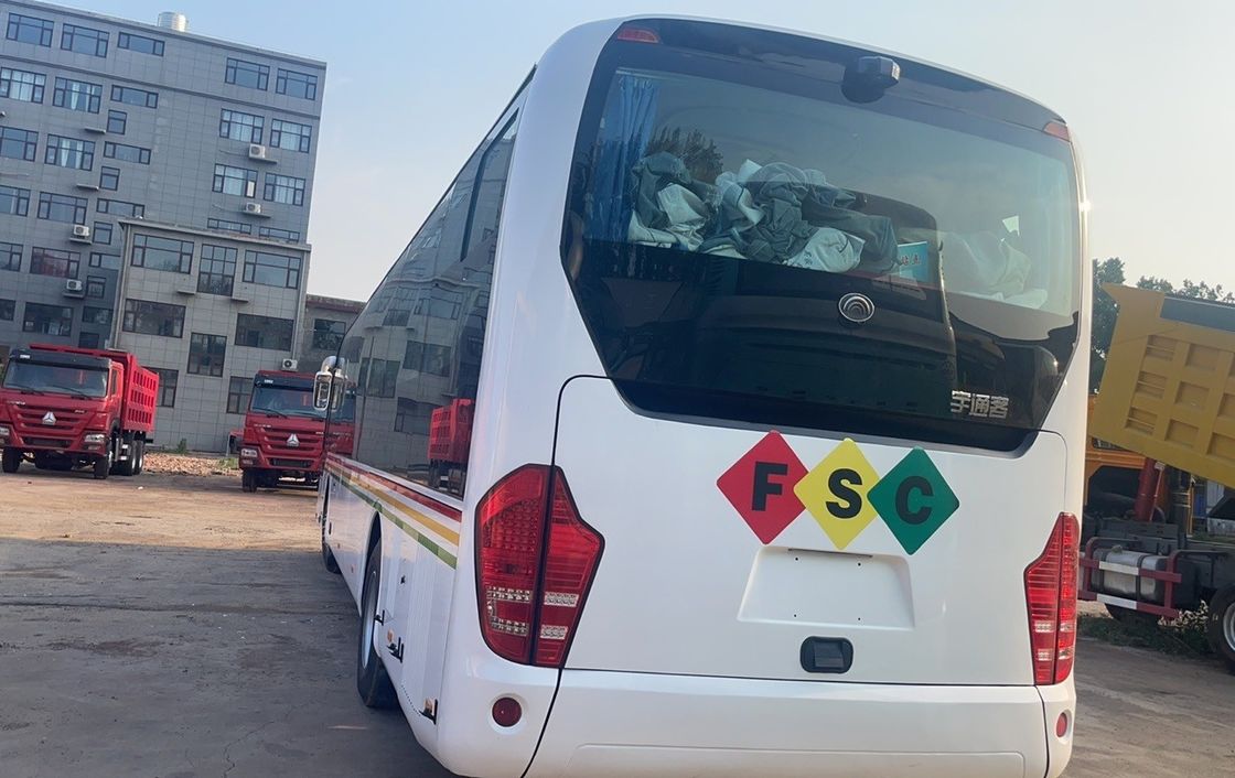 Affordable Luxury Coach Bus 62 Seats in Africa LHD Drive Type Max Speed up to 100km/h