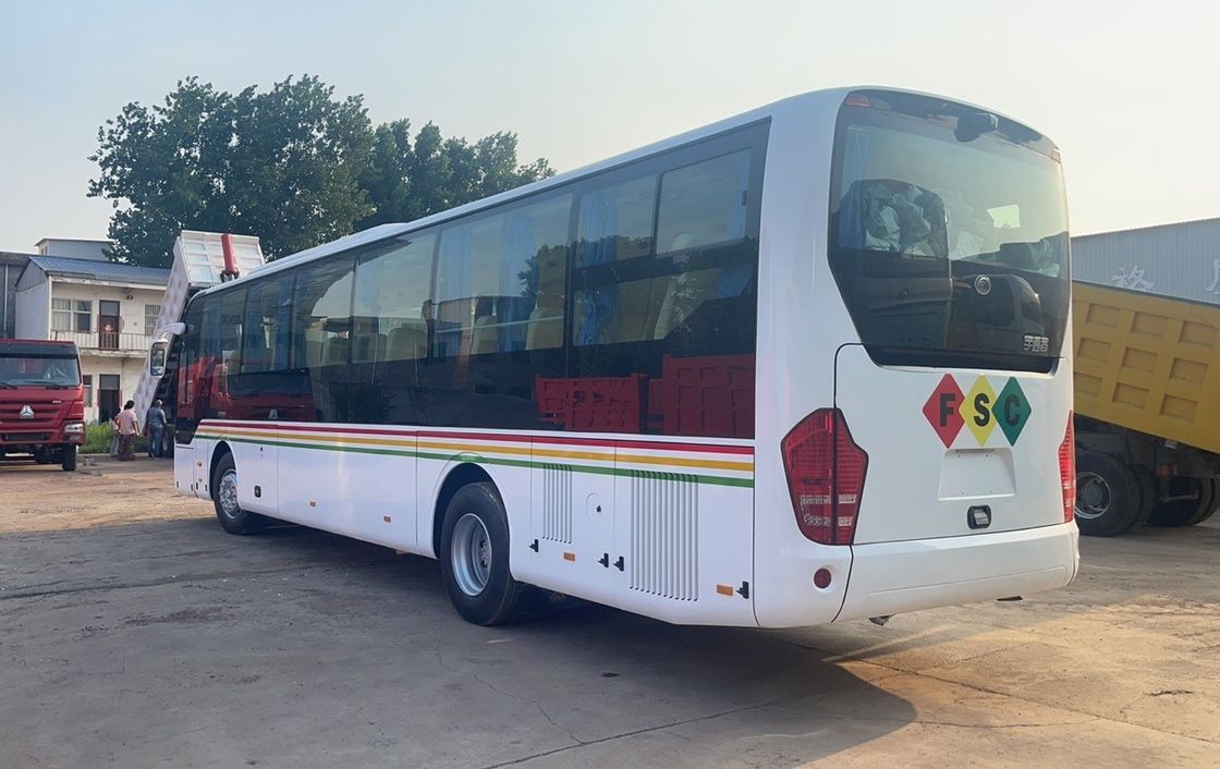 Affordable Luxury Coach Bus 62 Seats in Africa LHD Drive Type Max Speed up to 100km/h