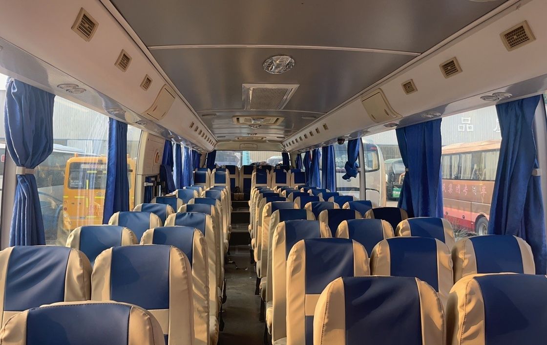 Affordable Luxury Coach Bus 62 Seats in Africa LHD Drive Type Max Speed up to 100km/h