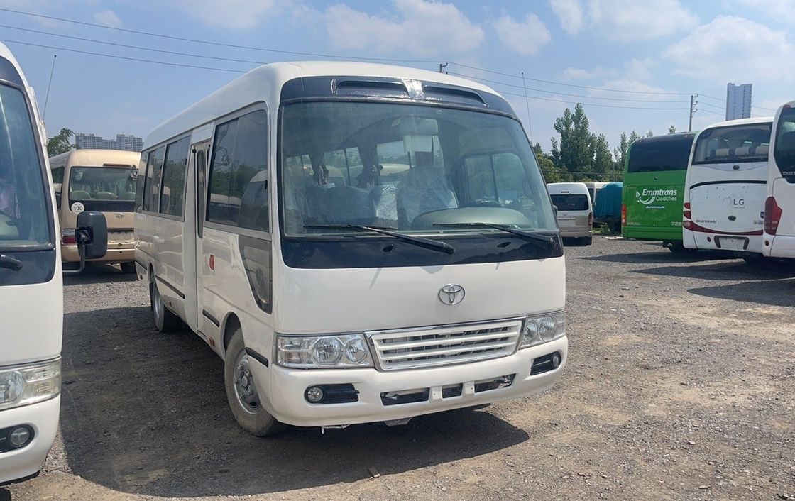 Used Toyota Coaster Bus with 30 Seats and Max Power of 113/5200 kW in Good Condition