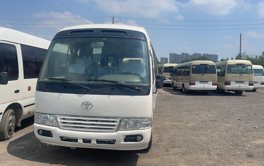 Used Toyota Coaster Bus with 30 Seats and Max Power of 113/5200 kW in Good Condition