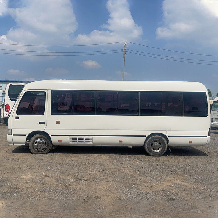 Used Toyo ta Coaster Bus with 30 Seats and Manual Transmission Type in Good Condition