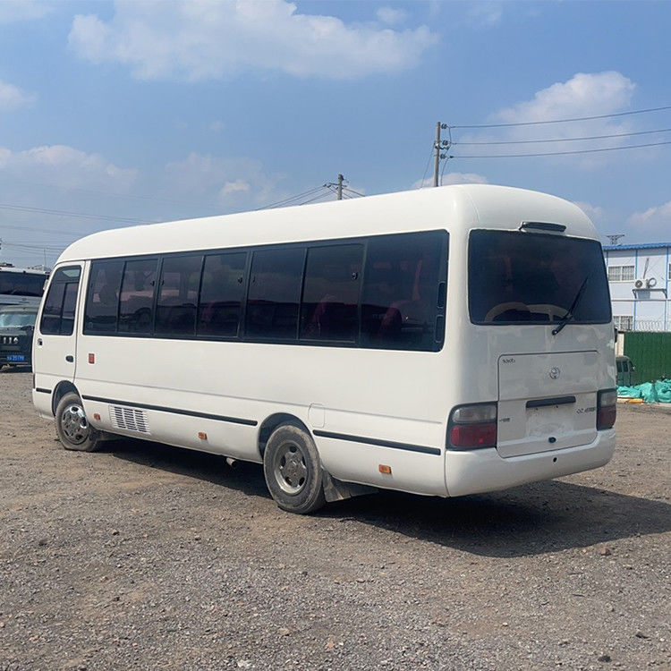Used Toyo ta Coaster Bus with 30 Seats and Manual Transmission Type in Good Condition