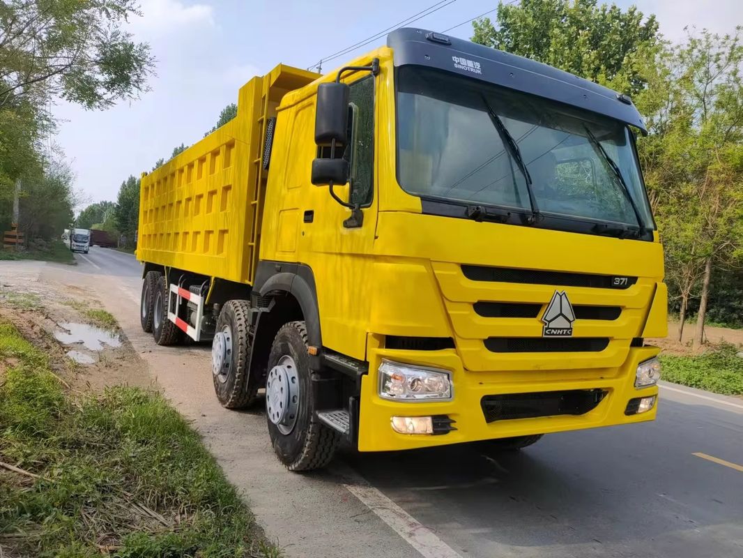 Sinotruk Howo 8x4 371hp 450hp 24 Cubic Meter Used Dump Tipper Truck with None ABS