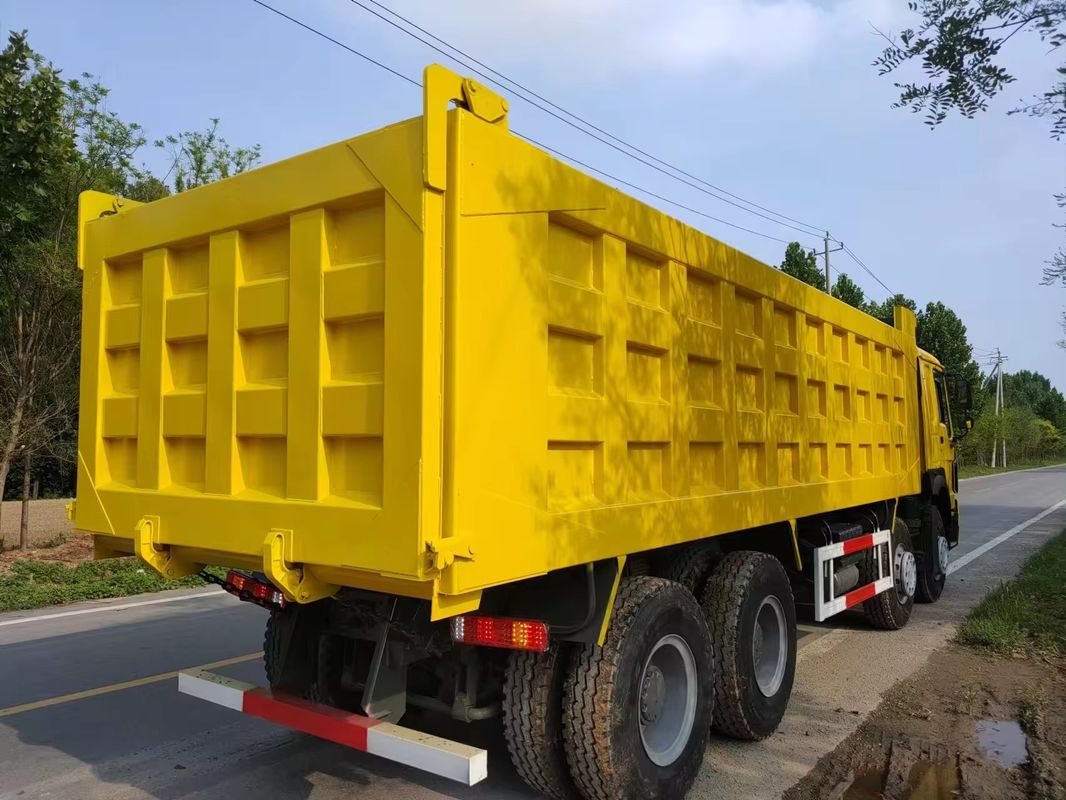 Sinotruk Howo 8x4 371hp 450hp 24 Cubic Meter Used Dump Tipper Truck with None ABS