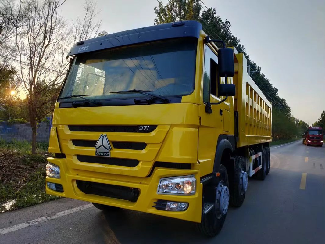 Sinotruk Howo 8x4 371hp 450hp 24 Cubic Meter Used Dump Tipper Truck with None ABS