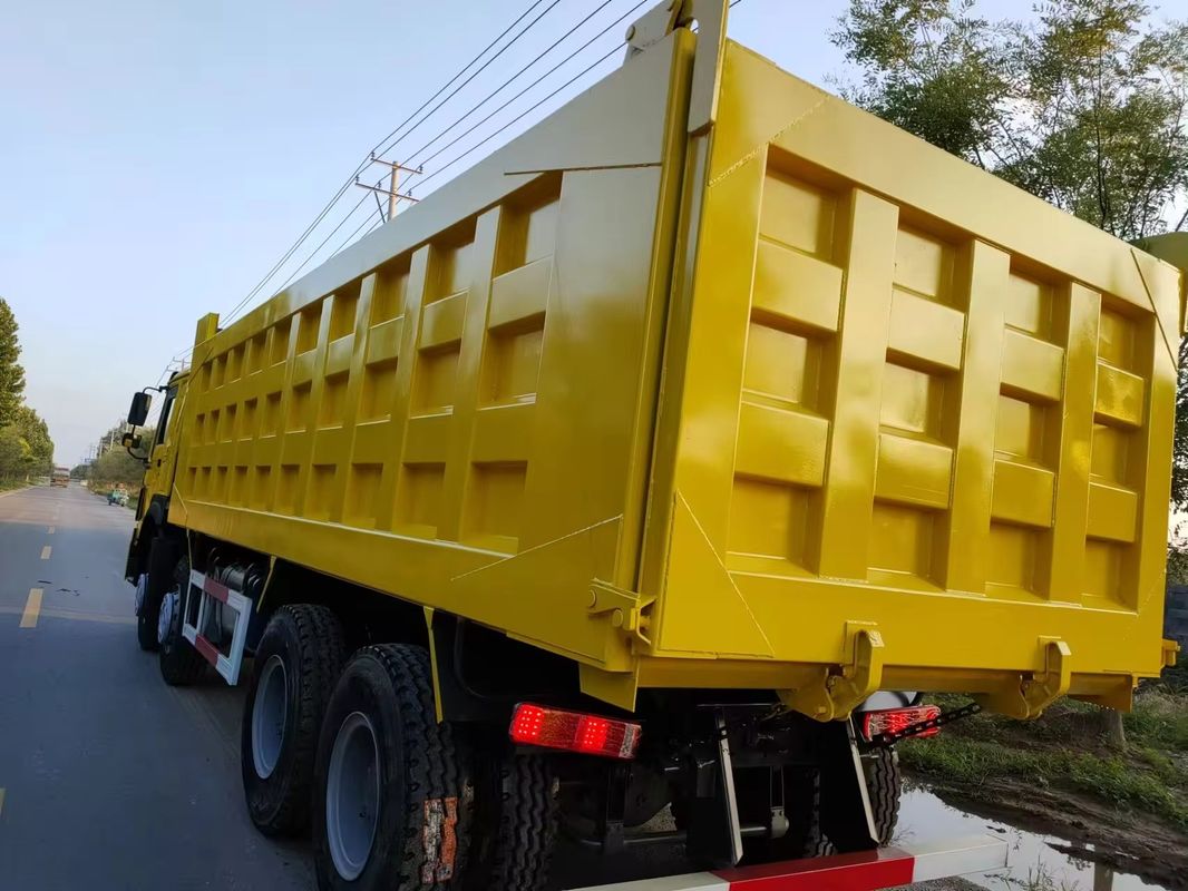 Sinotruk Howo 8x4 371hp 450hp 24 Cubic Meter Used Dump Tipper Truck with None ABS