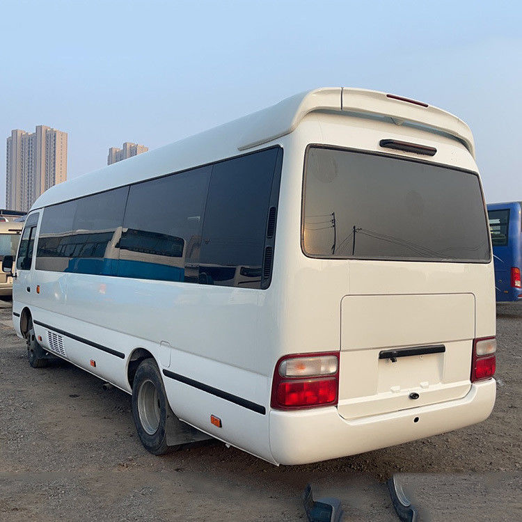 30 Seats Used Toyota Coaster Bus with Max Power of 113/5200kw and Seat Capacity of 30