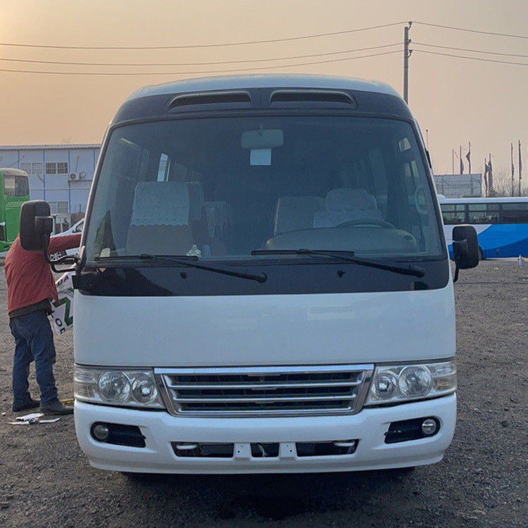 30 Seats Used Toyota Coaster Bus with Max Power of 113/5200kw and Seat Capacity of 30