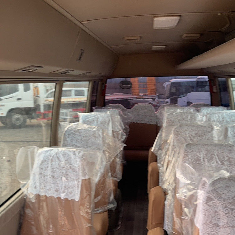 30 Seats Used Toyota Coaster Bus with Max Power of 113/5200kw and Seat Capacity of 30