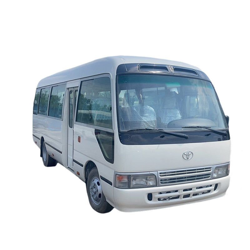 30 Seats Used Toyota Coaster Bus with 9.00R20 Tires and Max Power of 113/5200 kW