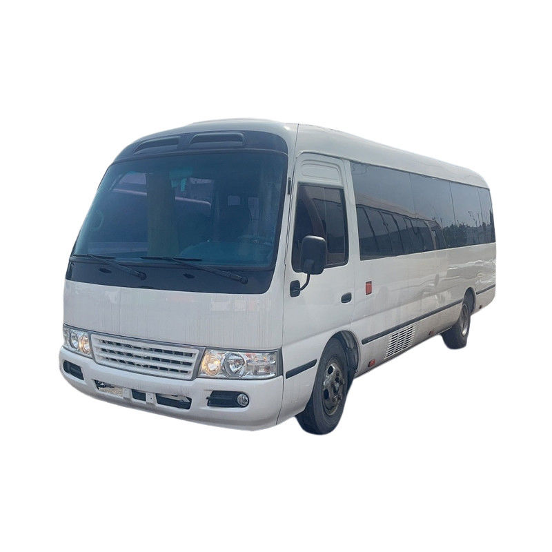 Good Condition 30 Seats Used Toyota Coaster Bus with G.V.W 5900kg and EURO 3 Emissio