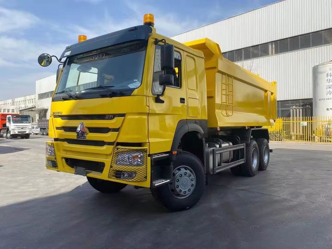 Used Sinotruk Howo 20 Ton 10 Wheel 6x6 6x4 371hp 450hp Heavy Duty Second Hand Dump Tipper Truck