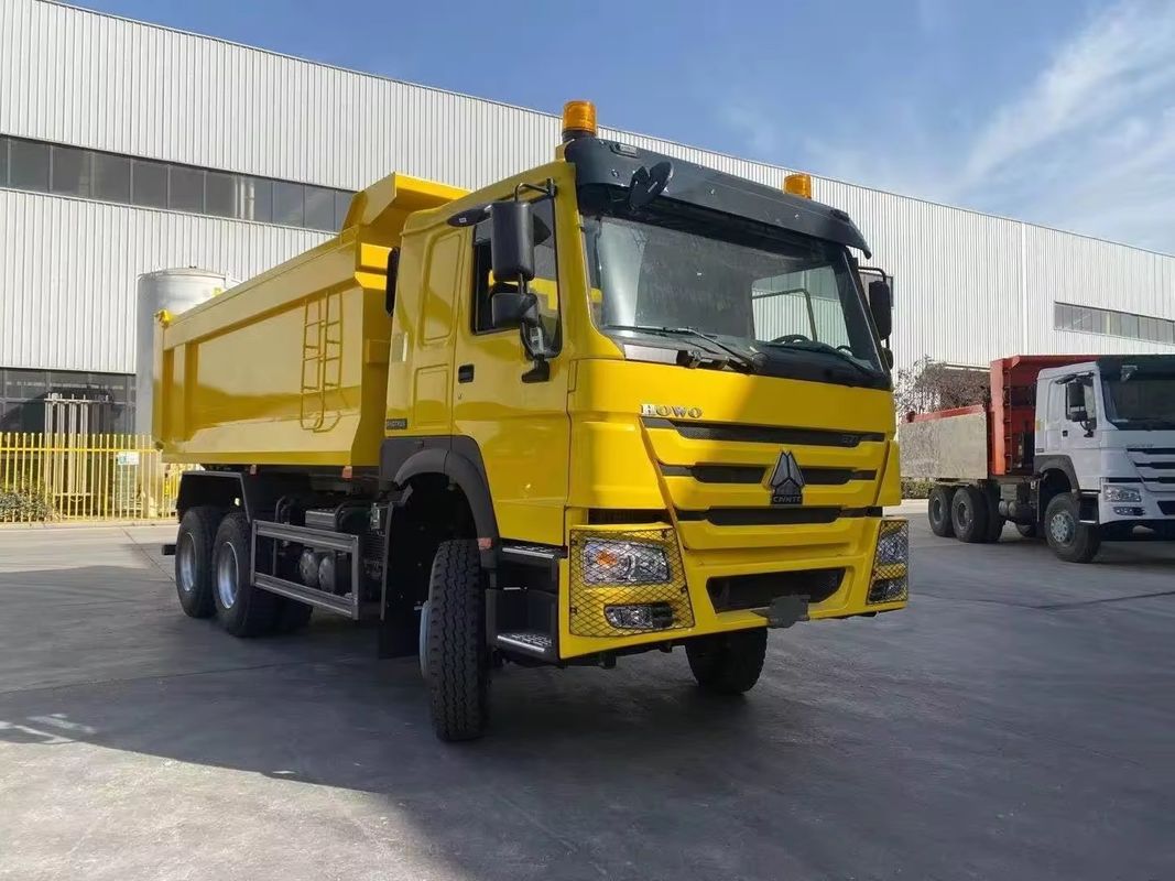 Used Sinotruk Howo 20 Ton 10 Wheel 6x6 6x4 371hp 450hp Heavy Duty Second Hand Dump Tipper Truck