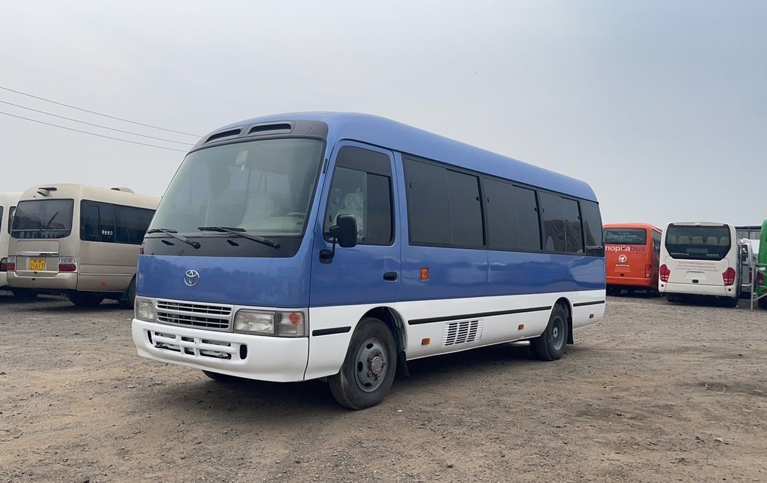 Used Toyota Coaster Bus with 6-8L Engine Capacity and 30 Seats in Excellent Condition