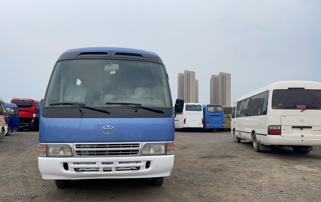 Used Toyota Coaster Bus with 6-8L Engine Capacity and 30 Seats in Excellent Condition