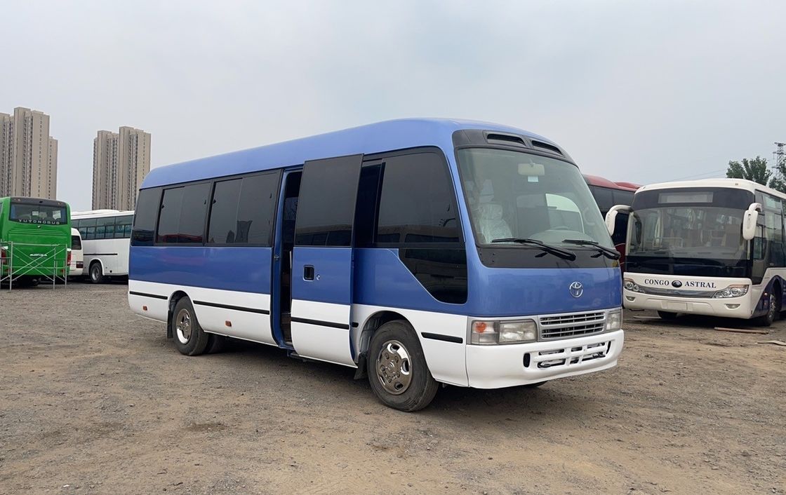 Used Toyota Coaster Bus with 6-8L Engine Capacity and 30 Seats in Excellent Condition