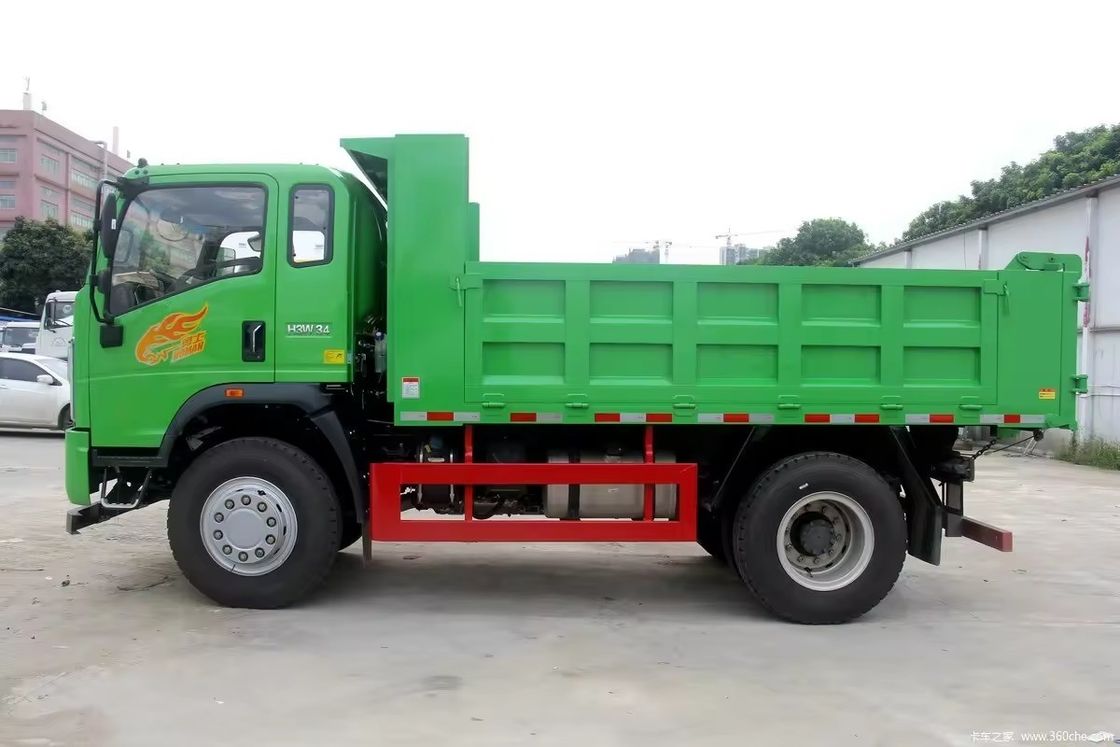 HW76 Cabin 6 Wheels 4x4 4x2 3 5 8 10 Ton Diesel Engine Lhd Rhd Mini Dump Tipper Truck