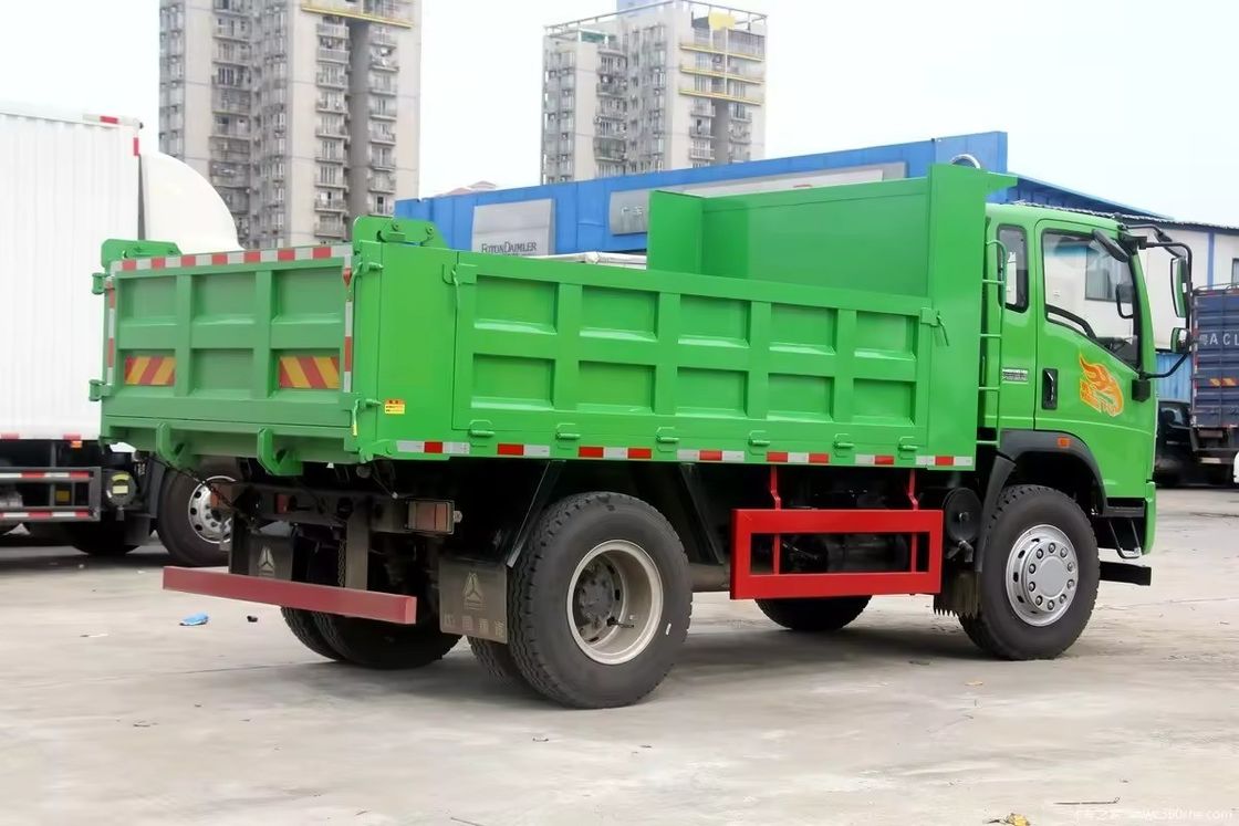 HW76 Cabin 6 Wheels 4x4 4x2 3 5 8 10 Ton Diesel Engine Lhd Rhd Mini Dump Tipper Truck