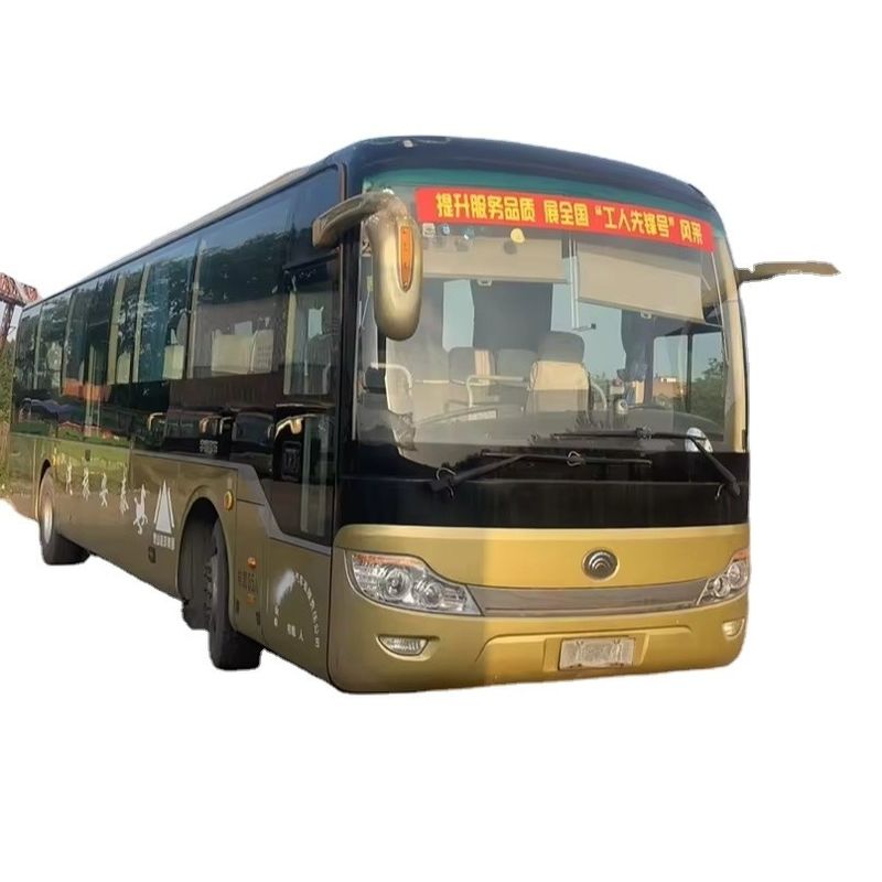 Euro 3 Emission Standard 65 Seats Coach Bus Refurbished with 320L Fuel Tank Capacity