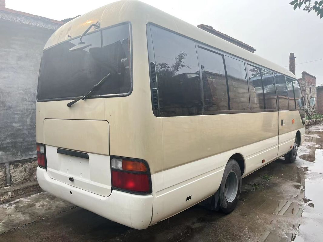 Used Toyota Coaster Bus with 30 Seats Good Condition EURO 3 Emission Diesel Fuel Type