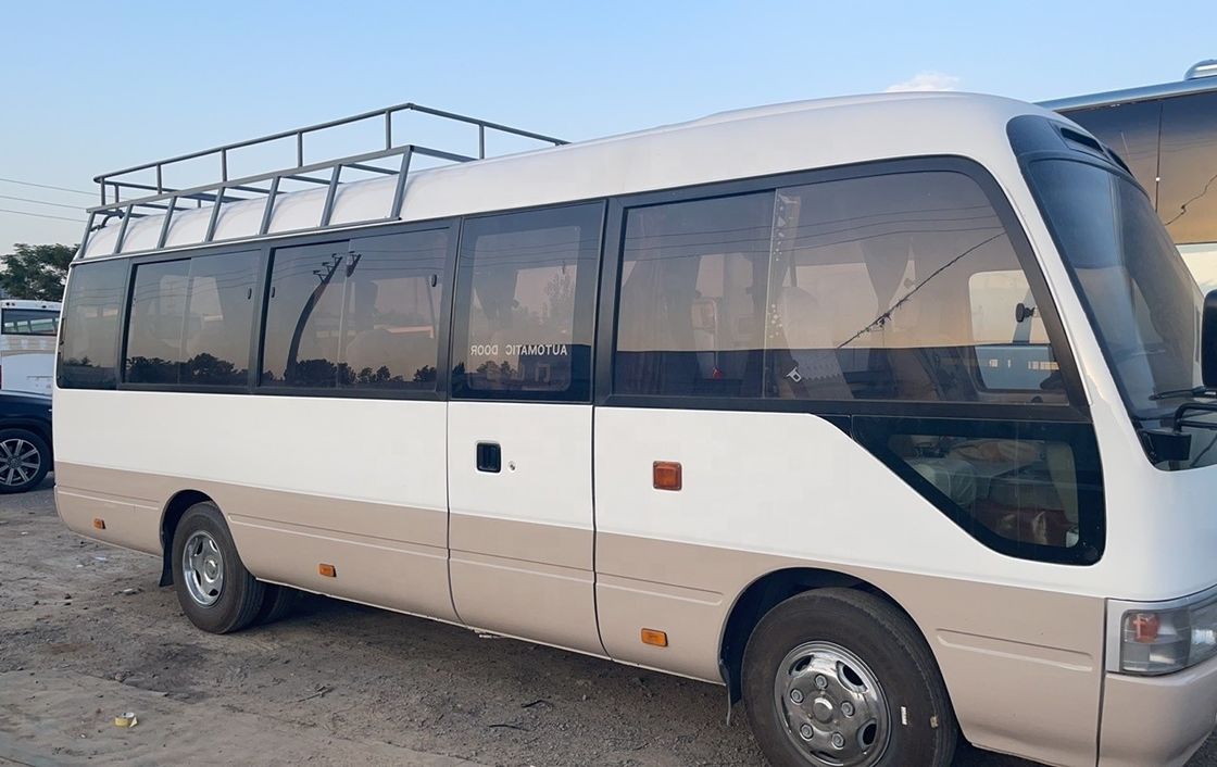 8500kg Total Mass Used Coaster Bus with Overhead Luggage Rack and 4-6L Engine Capacity