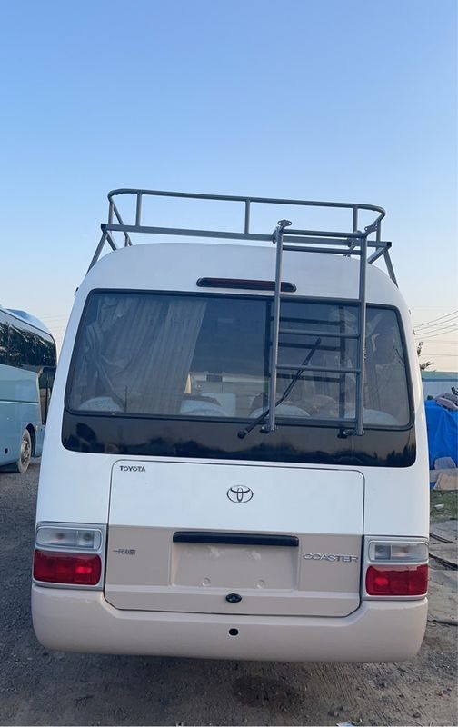 8500kg Total Mass Used Coaster Bus with Overhead Luggage Rack and 4-6L Engine Capacity