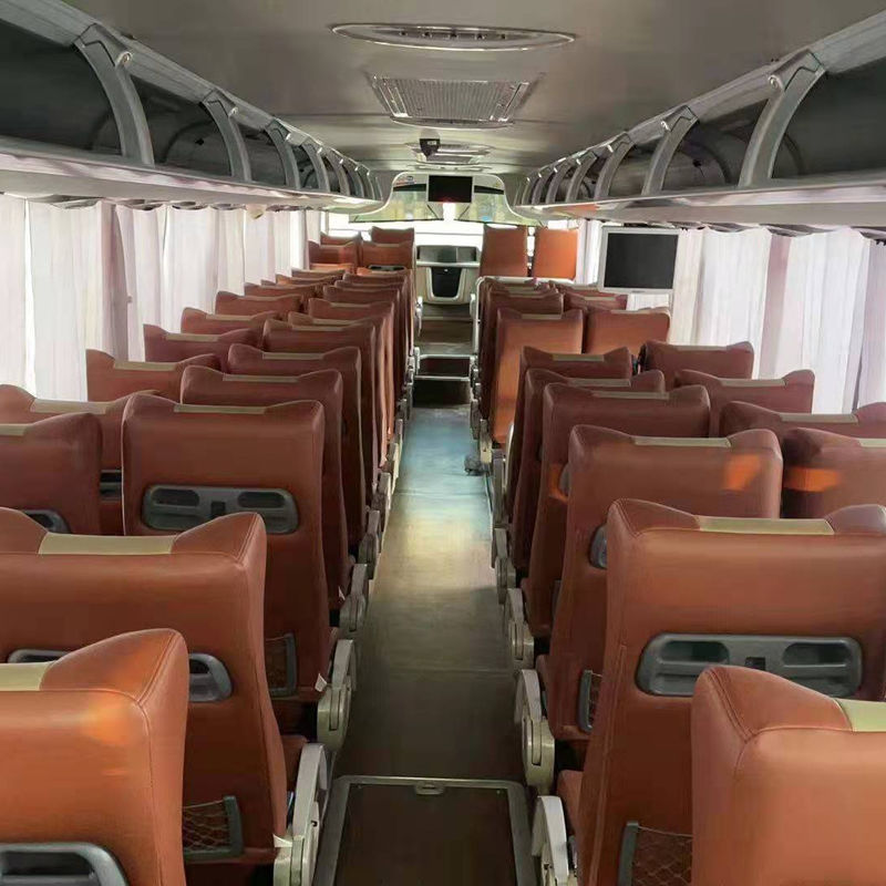68 Seats Used Coach Bus Year 2017 with and Rear Engine Place Engine Capacity 6 8L