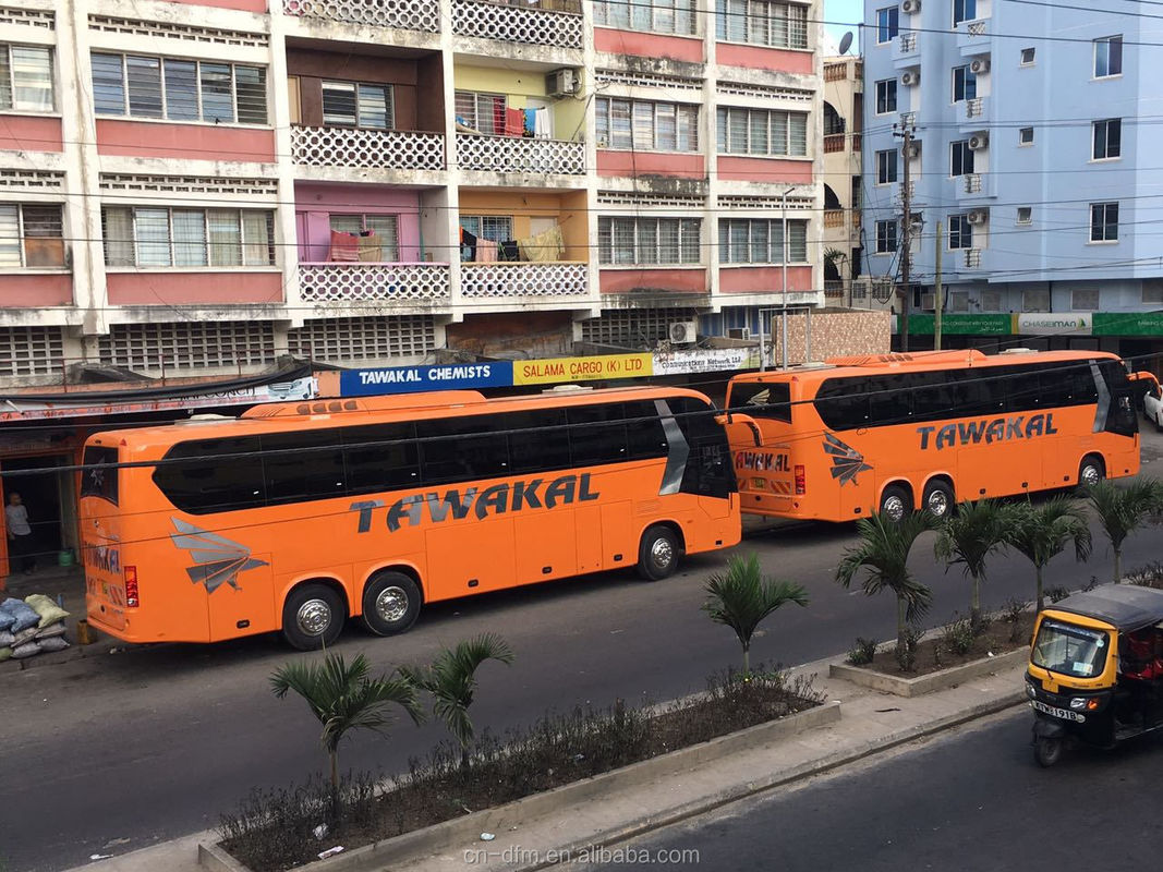 Direct Supply Diesel 50 Seater Coach Bus with High Capacity and Double Coin Tires