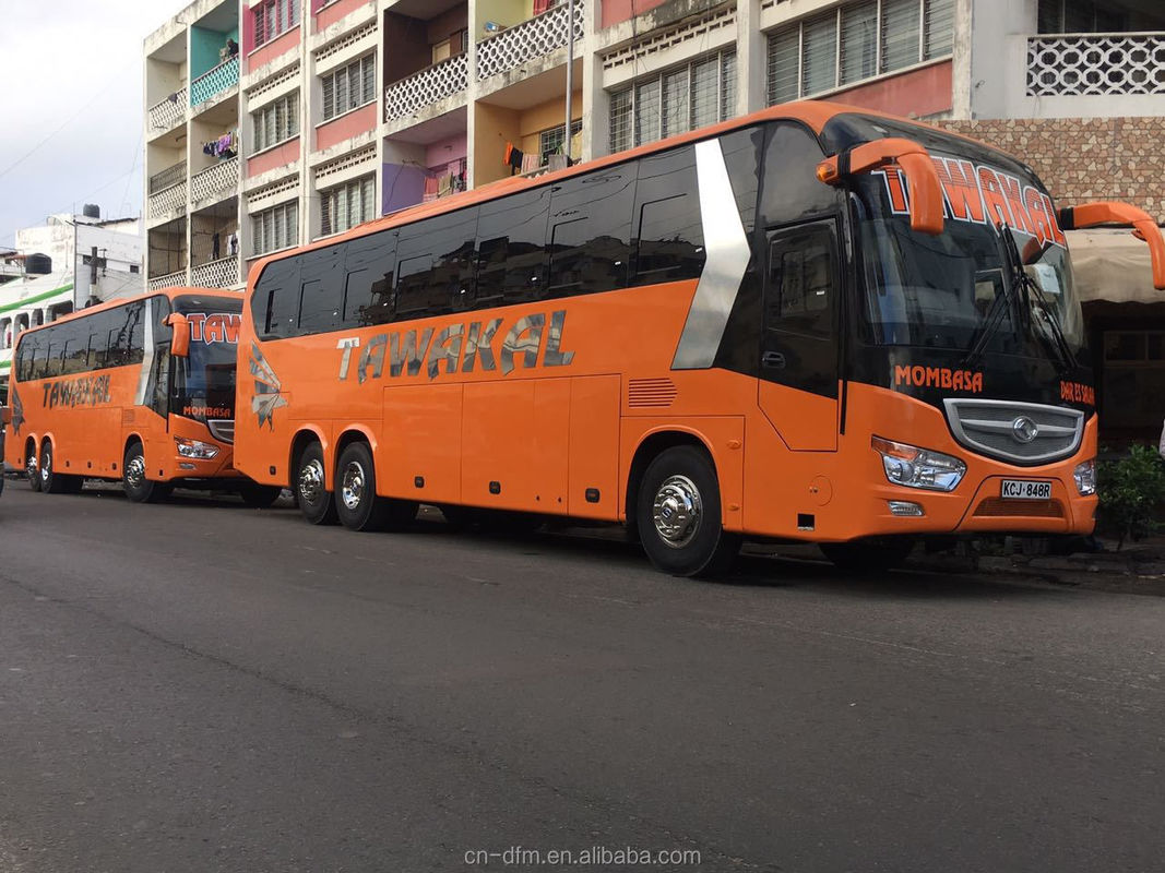 Direct Supply Diesel 50 Seater Coach Bus with High Capacity and Double Coin Tires