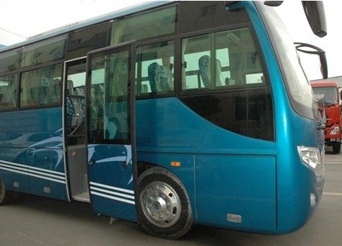 1990mm Interior Height Used City Bus 45 Passenger Small Coach Bus EQB235-20 Engine Model