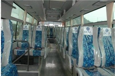 1990mm Interior Height Used City Bus 45 Passenger Small Coach Bus EQB235-20 Engine Model