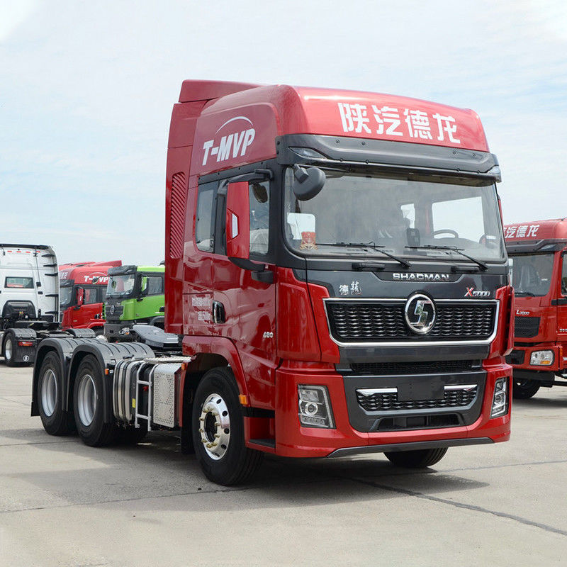 Diesel Fuel Type 480hp 6x4 Shacman Tractor Truck with Maximum Torque Nm of 2000-2500Nm