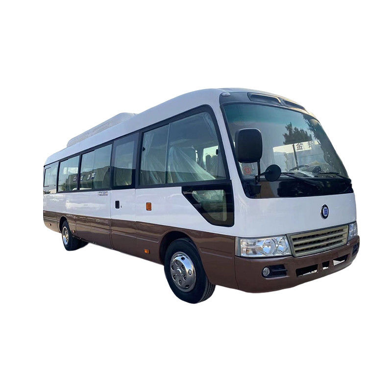 LHD 30 Seater Used Toyo Ta Coaster Bus with Good Condition and Euro 3 Emission Standard