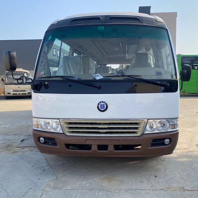 LHD 30 Seater Used Toyo Ta Coaster Bus with Good Condition and Euro 3 Emission Standard