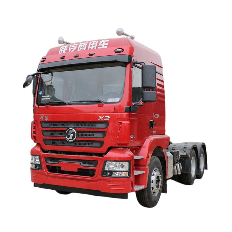420HP 6X4 Shacman Used Tractor Truck with 12R22.5 Tires and EURO 5 Emission Standard