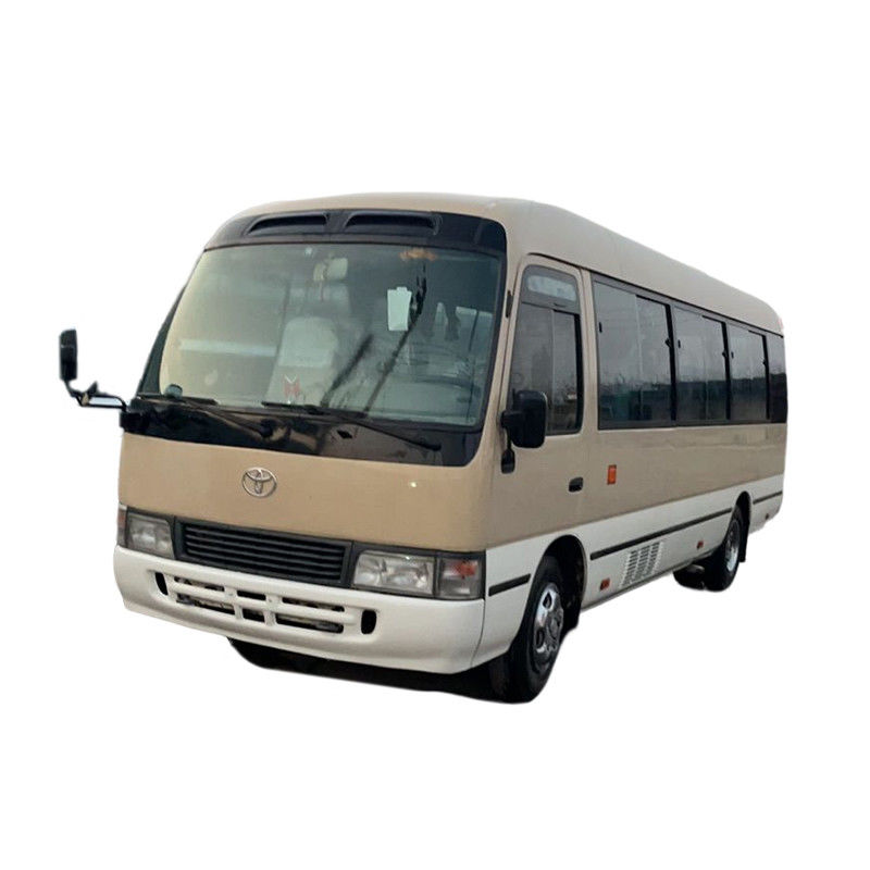 Used Toyo Ta Coaster Bus with 6-8L Engine Capacity and EURO 3 Emission in Good Condition