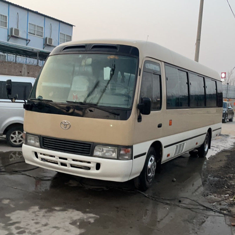 Used Toyo Ta Coaster Bus with 6-8L Engine Capacity and EURO 3 Emission in Good Condition