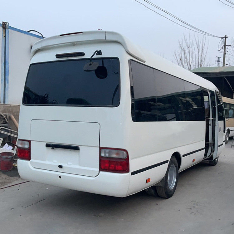 30 Seats Used Toyota Coaster Bus in Good Condition 7005*2040*2785 6-8L Engine Capacity